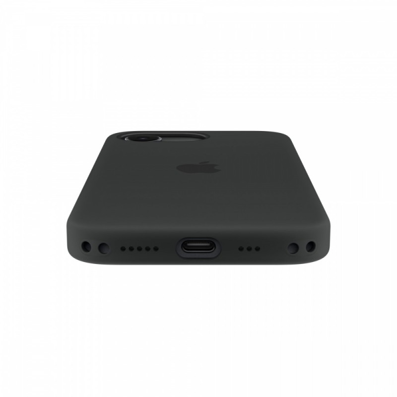 Etui silikonowe z MagSafe do iPhonea 17e - czarne | PartsPC.pl