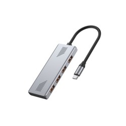 HUB USB 3.2 (Gen 2) typu C, 4 porty USB-A | PartsPC.pl