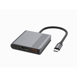 Adapter wieloportowy USB typu C 3 w 1 (port USB + HDMI +USB-… | PartsPC.pl
