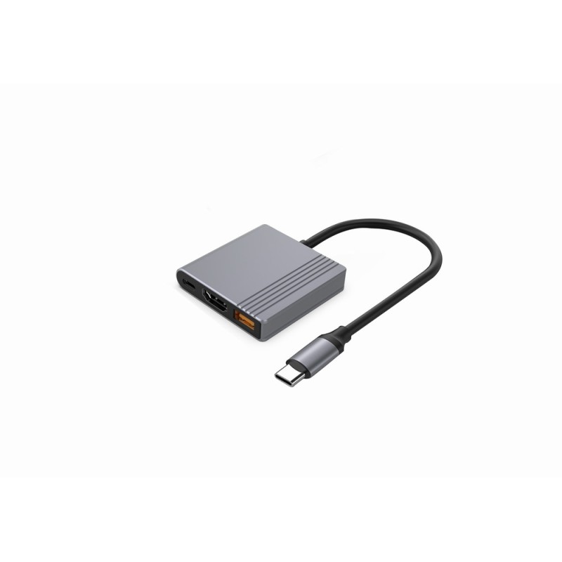 Adapter wieloportowy USB typu C 3 w 1 (port USB + HDMI +USB-… | PartsPC.pl