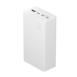Powerbank 30 000mAh, 22.5W, 4 porty, biały | PartsPC.pl