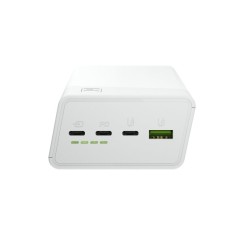 Powerbank 30 000mAh, 22.5W, 4 porty, biały | PartsPC.pl