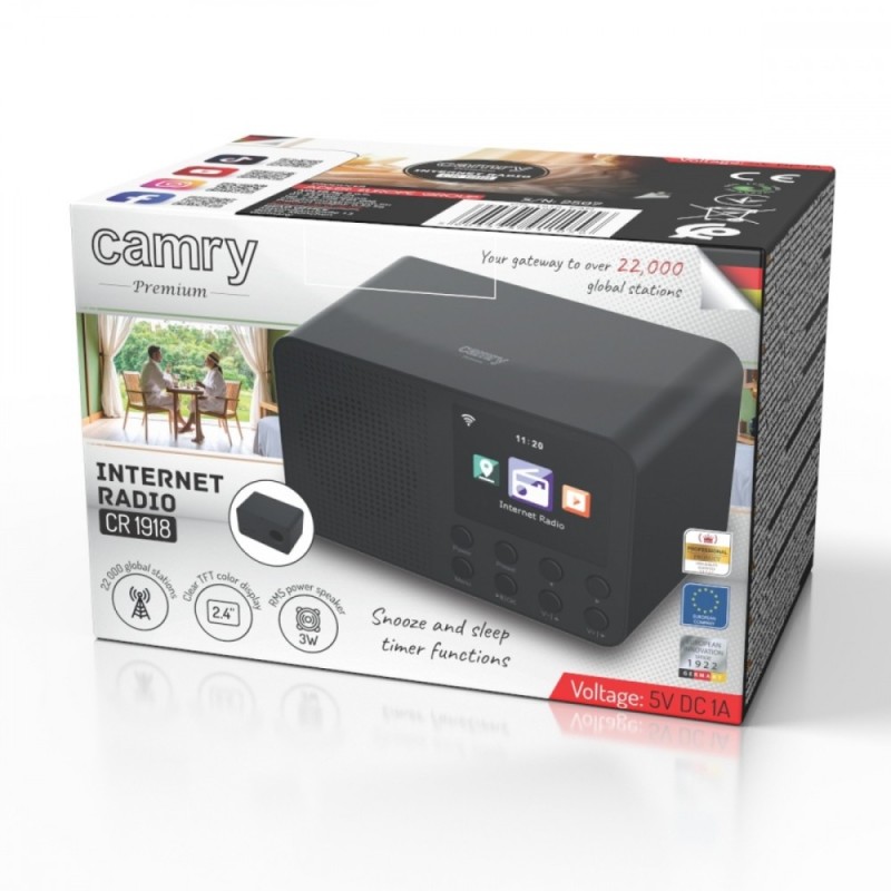 CR1918 Radio Internetowe z WIFI | PartsPC.pl