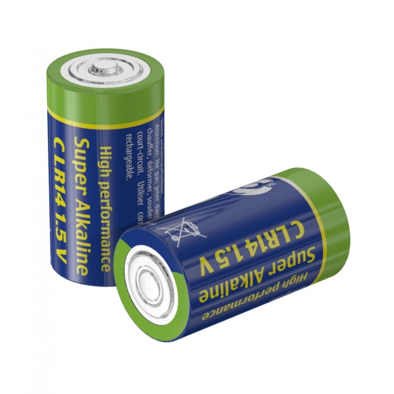 Bateria alkaiczna LR14 C-Cell, 1.5V, 2 sztuki | PartsPC.pl