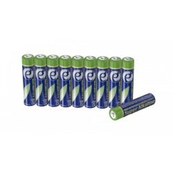 Baterie super alkaliczne AAA, 10 sztuk | PartsPC.pl
