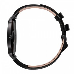 Smartwatch Quantum czarny stalowy | PartsPC.pl