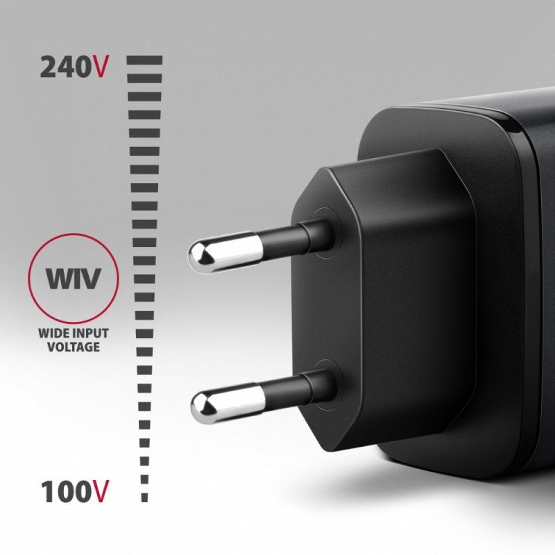 ACU-PQ67 Ładowarka sieciowa PD&QC 67W 2-port GaN, USB-A + US… | PartsPC.pl