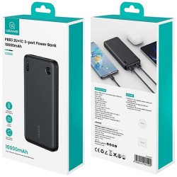 Powerbank PB83 10000mAh PD 2xUSB-A USB-C biały | PartsPC.pl