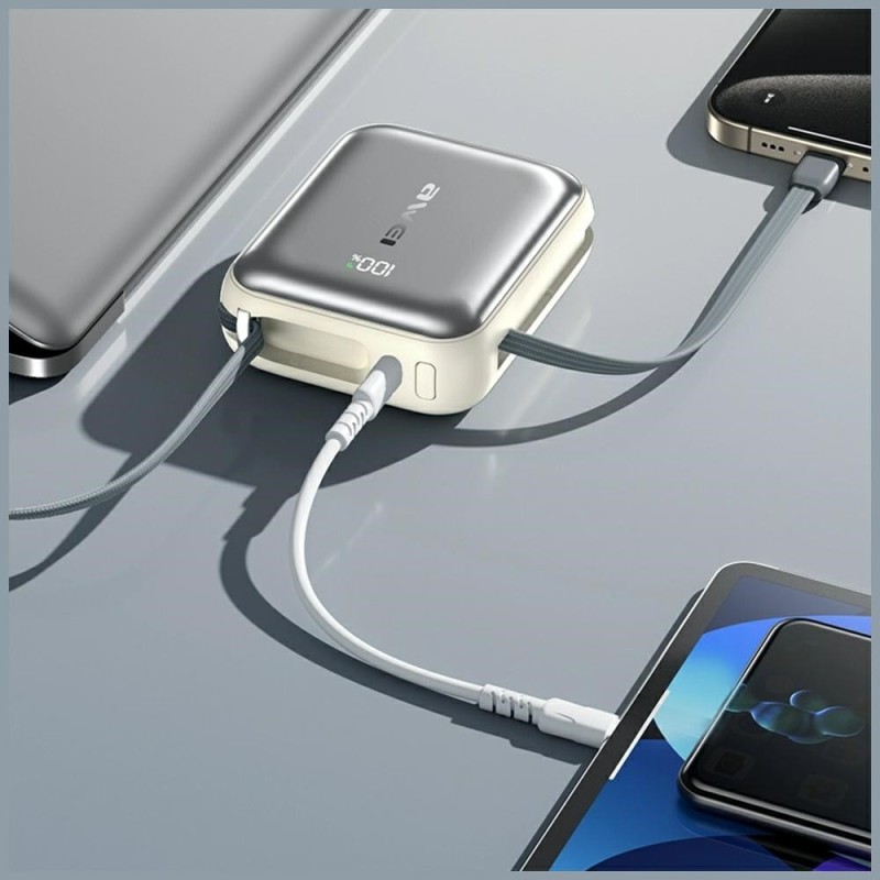 Powerbank C03 20000mAh 45W USB-A/USB-C + kable Lightning    … | PartsPC.pl
