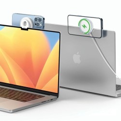 Uchwyt indukcyjny do MacBooka Magsafe BM-300 czarny | PartsPC.pl