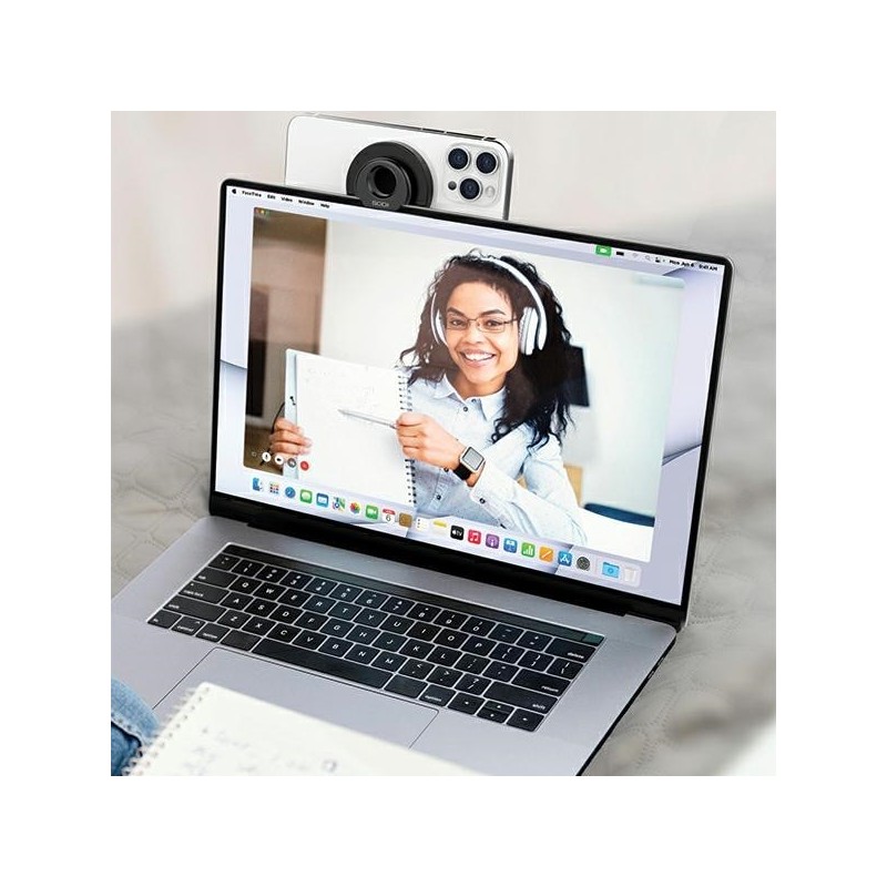Uchwyt indukcyjny do MacBooka Magsafe BM-300 czarny | PartsPC.pl