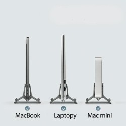 Uchwyt grawitacyjny stojak na MacBooka SMS-300 szary | PartsPC.pl