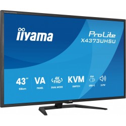 Monitor 43 cale X4373UHSU-B2 4K,VA,2xHDMI,DP,USBCdock (PD95W… | PartsPC.pl