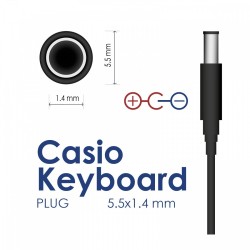 Zasilacz AK-PD-32 9V 1A 9W do keyboardów Casio | PartsPC.pl