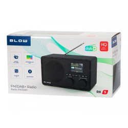 Radio kuchenne FM/DAB+ RK5 Bluetooth czarne | PartsPC.pl