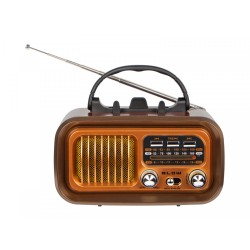 Radio przenośne analogowe AM/FM RA16 solarne | PartsPC.pl
