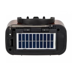 Radio przenośne analogowe AM/FM RA16 solarne | PartsPC.pl