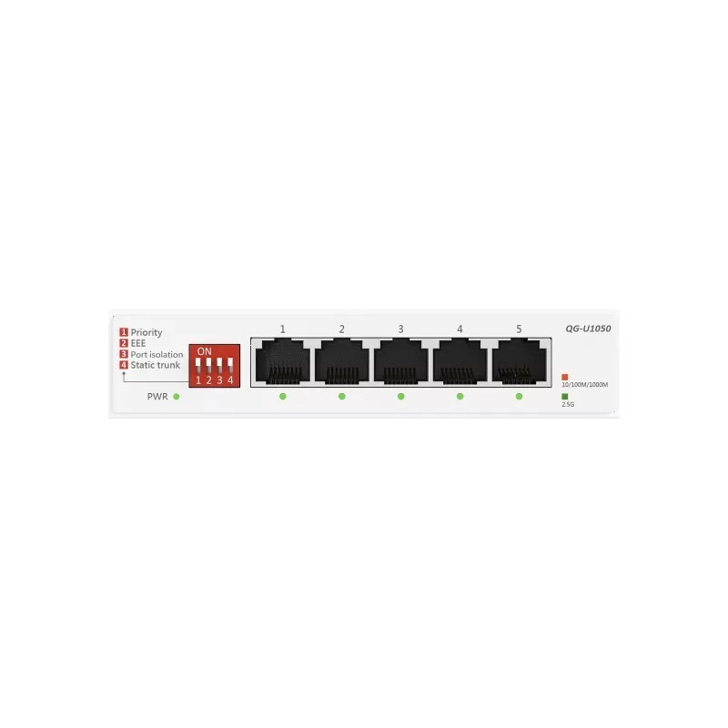 Przełącznik niezarządzalny QG-U1050 5 portów 2.5G | PartsPC.pl