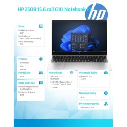 Notebook 250R G10 5-120U 512GB/16GB/W11P/15,6 cali D4TJ1ET | PartsPC.pl