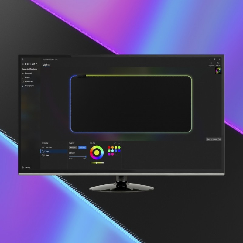 Podkładka pod mysz Pulsefire Mat Tkanina M | PartsPC.pl