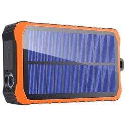 Powerbank Propper Solarny 12000mAh Szary | PartsPC.pl