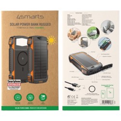Powerbank Solarny 20000mAh TitanPack Rugged Ultimag Czarny | PartsPC.pl