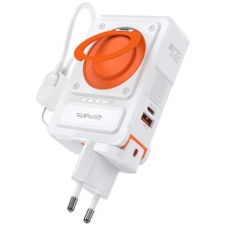 Ładowarka 6w1 Powerbank 10000mAh 22,5W Qi indukcyjne USB-C +… | PartsPC.pl