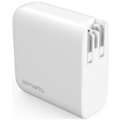 Ładowarka sieciowa Flex 65W 2xUSB-C + 1xUSB-A Biała | PartsPC.pl