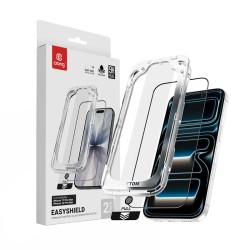 EasyShield 2-Pack - Szkło hartowane iPhone 17 Pro Max / iPho… | PartsPC.pl