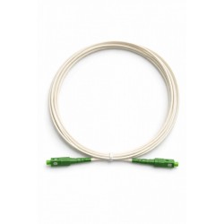 Patchcord światłowodowy SC-SC APC 3m biały | PartsPC.pl