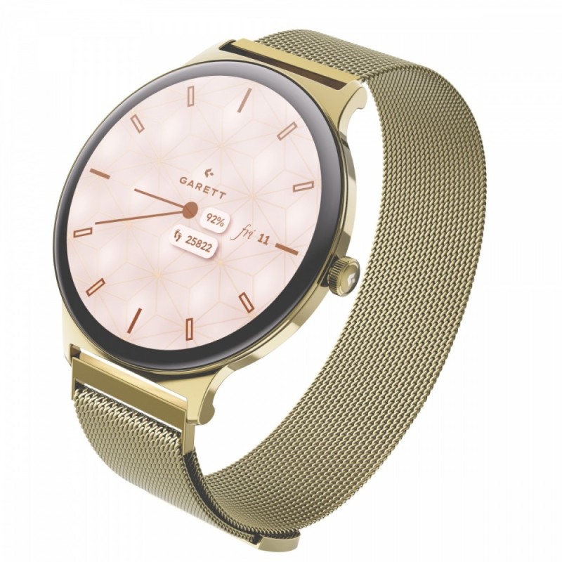 Smartwatch Verona 2 złoty mesh | PartsPC.pl