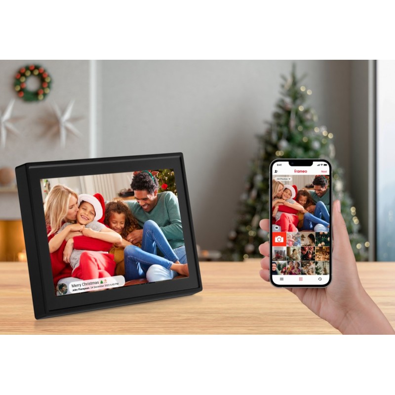 Cyfrowa ramka na zdjecia i filmy 10,1 cala SMART WiFi | PartsPC.pl