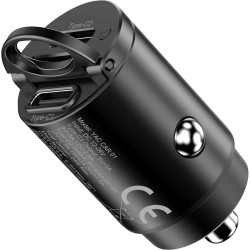 Ładowarka samochodowa CAR 01 Power Delivery 30W 2xUSB-C | PartsPC.pl