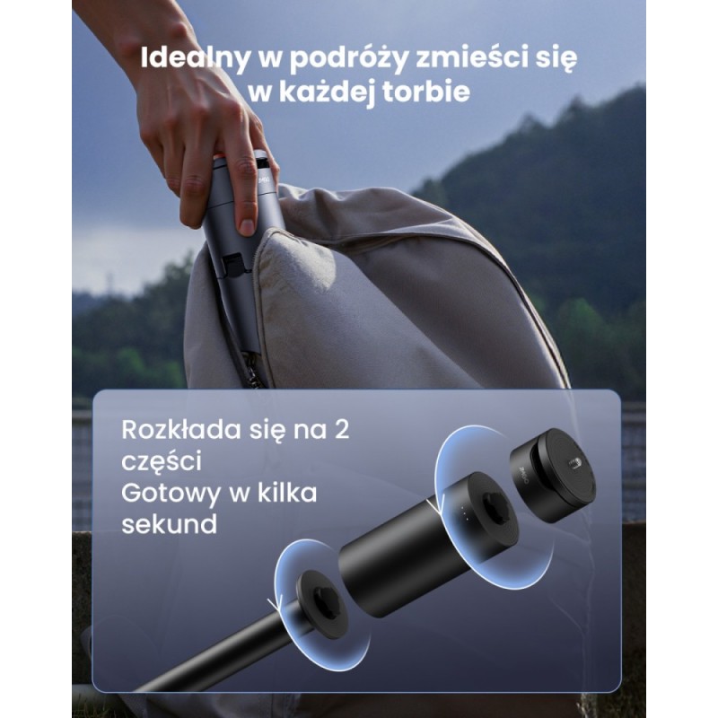 Powerbank ze stojakiem Tripod P0X1 | PartsPC.pl