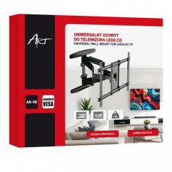 Uchwyt do TV LCD/LED 40-75 cali 45KG AR-98 reg. pion i pozio… | PartsPC.pl