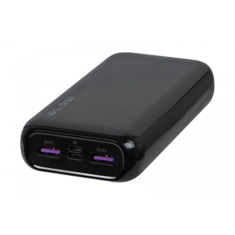 PowerBank 20WPB20F PD 20W 20000mAh Czarny | PartsPC.pl