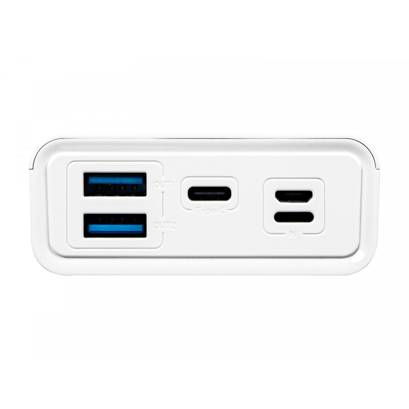 PowerBank PB20E QC+PD 20W 20000mAh+lightning Biały | PartsPC.pl