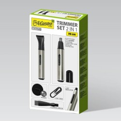 Zestaw trymerów 2w1 USB-C  MR-666 | PartsPC.pl