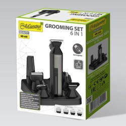 Zestaw do strzyżenia włosów 6w1 USB MR-660 | PartsPC.pl