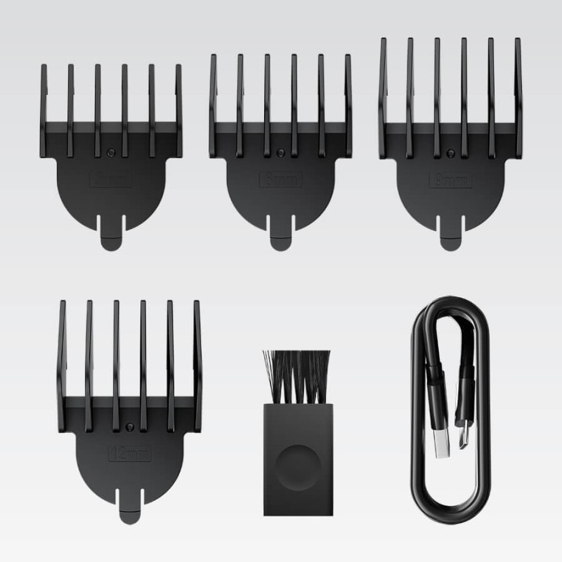 Zestaw do strzyżenia włosów 6w1 USB MR-660 | PartsPC.pl