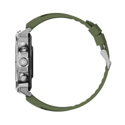 Smartwatch Atom srebrny stalowy | PartsPC.pl