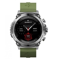 Smartwatch Atom srebrny stalowy | PartsPC.pl