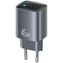 Ładowarka sieciowa T66 45W CC290 GaN Fast charge 1xUSB-A 1xU… | PartsPC.pl