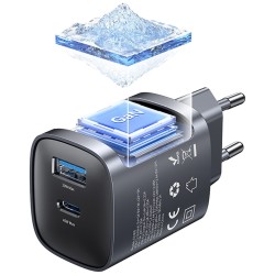 Ładowarka sieciowa T66 45W CC290 GaN Fast charge 1xUSB-A 1xU… | PartsPC.pl