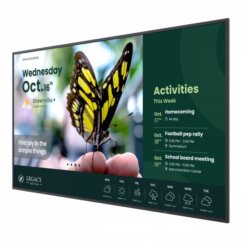 Monitor wielkoformatowy 55 cali ST5504  LED 4K/4500:1/ANDROI… | PartsPC.pl
