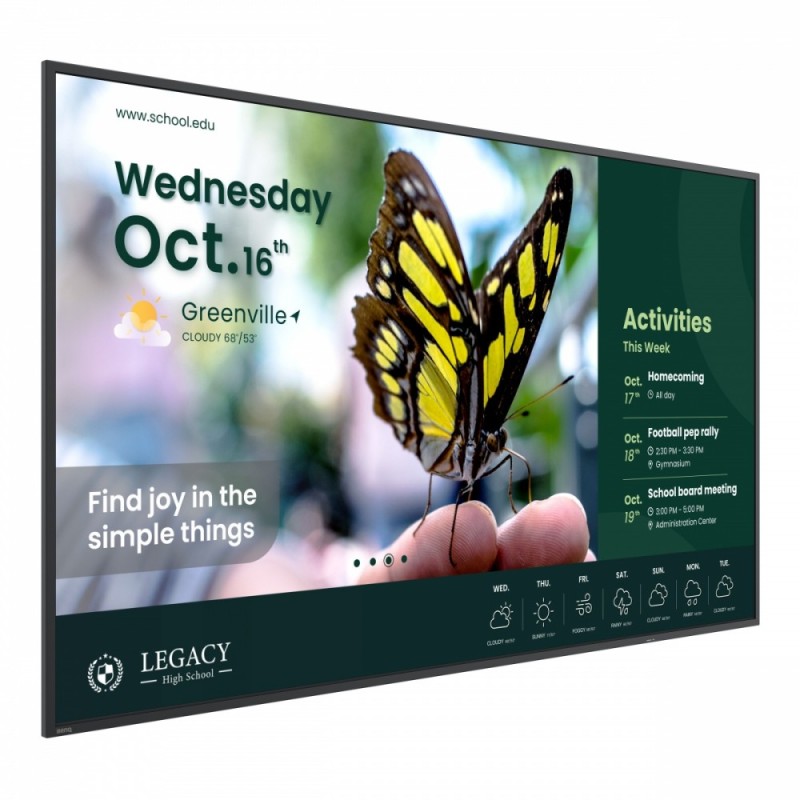 Monitor wielkoformatowy 55 cali ST5504  LED 4K/4500:1/ANDROI… | PartsPC.pl