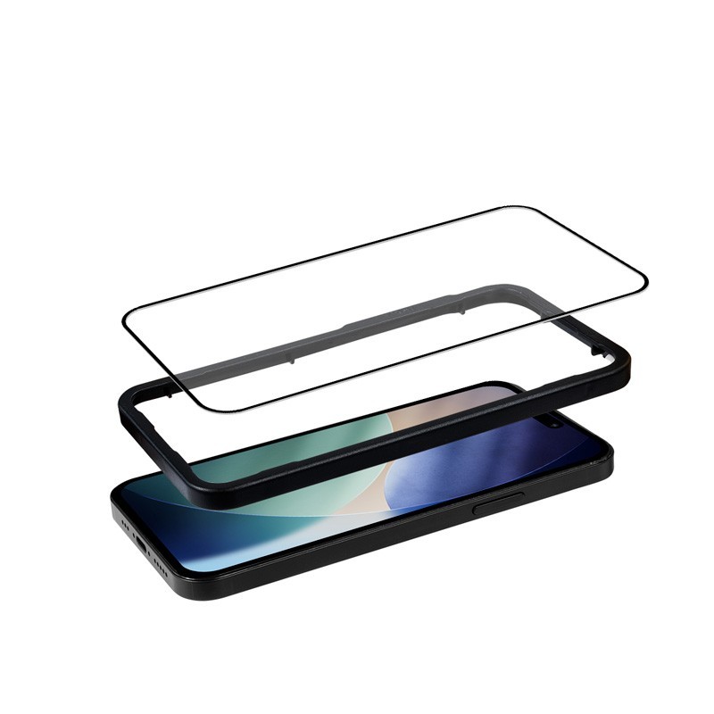 3D Armour Glass - Szkło hartowane iPhone 17 Pro + ramka inst… | PartsPC.pl