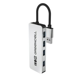 HUB Basic USB-A do 4x USB-A 3.0 | PartsPC.pl