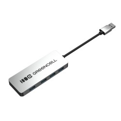 HUB Basic USB-A do 4x USB-A 3.0 | PartsPC.pl