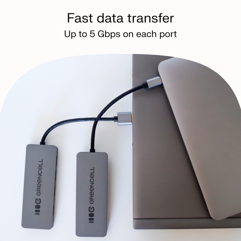 HUB Basic USB-A do 4x USB-A 3.0 | PartsPC.pl